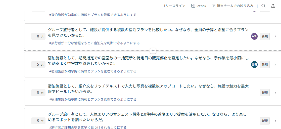 Lychee RedmineのNeoバックログ